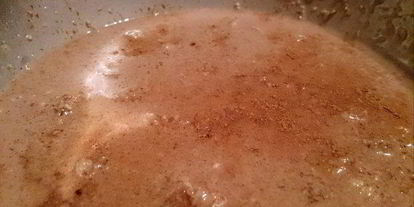 Шаг 3: шоколадной овсянки с фруктами