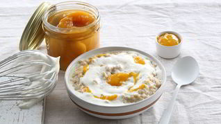 Рецепт Сливочной овсяной каши