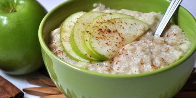 Рецепт яблочно-овсяной каша для малышей