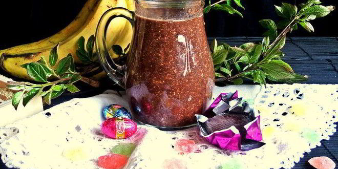 Рецепт завтрака шоколадная овсянка