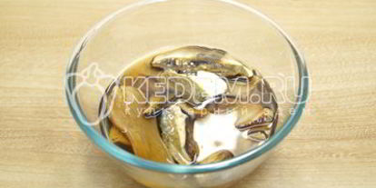 Шаг 2: перловой каши с грибами