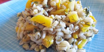 Шаг 2: перловой каши с тыквой и чесноком