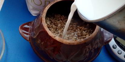 Шаг 3: перловой каши