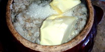 Шаг 5: перловой каши