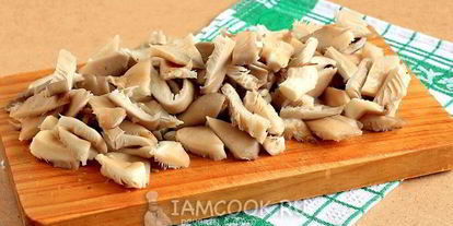 Шаг 4: перловки с грибами и луком