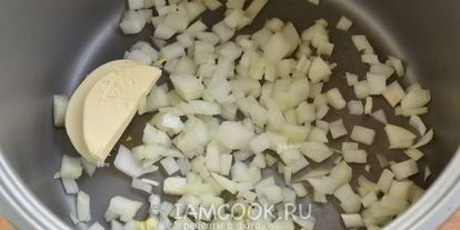 Шаг 4: перловки с грибами в мультиварке