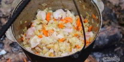 Шаг 4: полевой каши