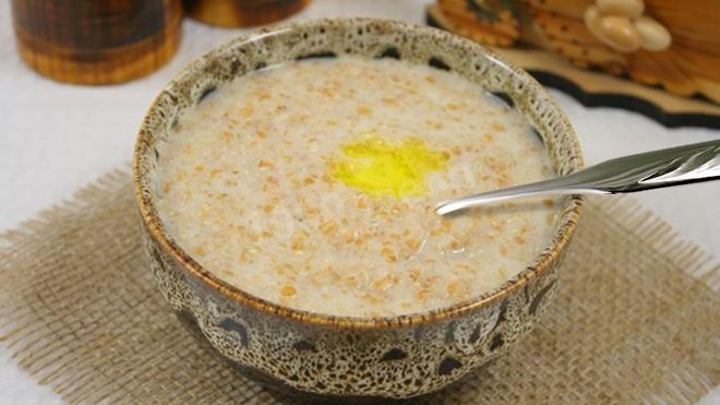Рецепт Пшеничной каши на молоке в мультиварке