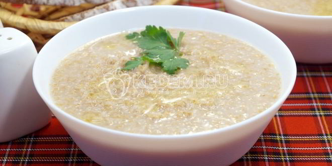 Рецепт пшеничной каши на воде полтавская
