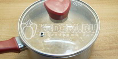 Шаг 3: пшеничной каши на воде полтавская