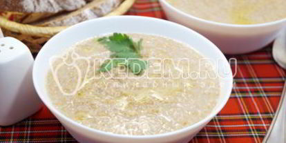 Шаг 5: пшеничной каши на воде полтавская