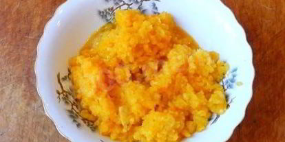 Шаг 2: пшеничной каши русский тыковник