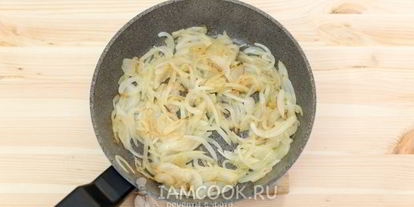 Шаг 6: пшеничной каши с грибами и жареным луком