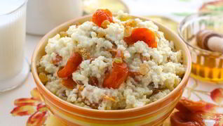 Рецепт Постной пшенной каши с сухофруктами