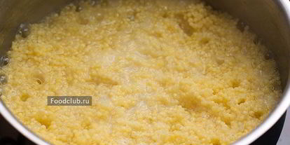 Шаг 4: пшенной каши на воде