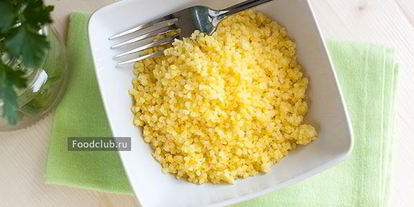 Шаг 7: пшенной каши на воде