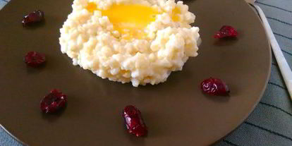 Шаг 3: пшенной каши с клюквой