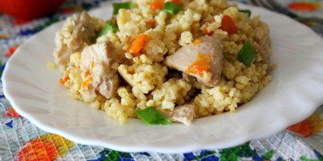 Рецепт пшенной каши с курицей