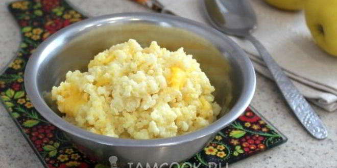 Рецепт пшенной каши с тыквой на молоке