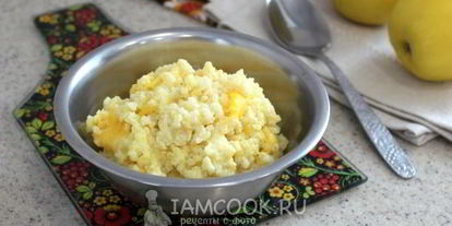 Шаг 8: пшенной каши с тыквой на молоке