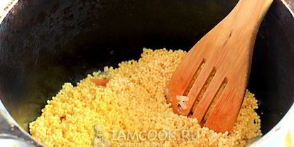 Шаг 6: пшенной каши с тыквой на воде