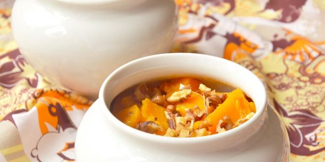 Рецепт Пшенной каши с тыквой в духовке