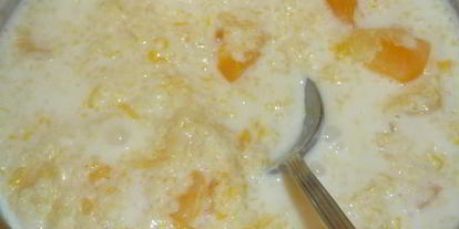 Шаг 4: пшенной каши с тыквой