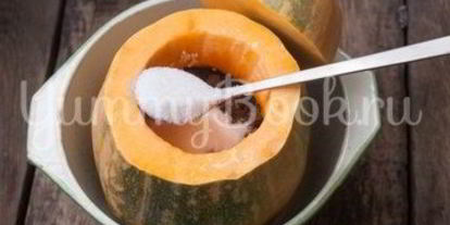 Шаг 3: пшенной каши в тыкве