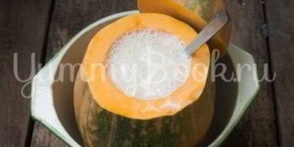 Шаг 4: пшенной каши в тыкве