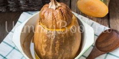 Шаг 5: пшенной каши в тыкве