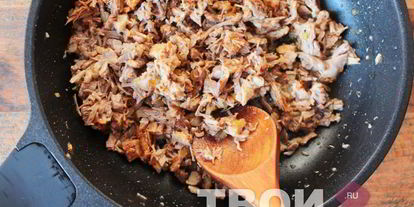 Шаг 6: рассыпчатой пшеничной каши