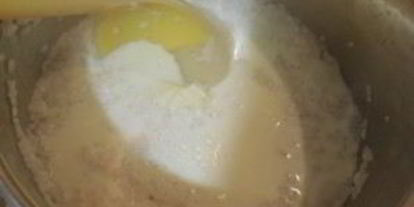 Шаг 4: рисовой молочной каши