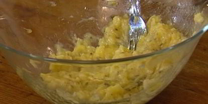 Шаг 2: рисовой каши с бананами и мускатным орехом