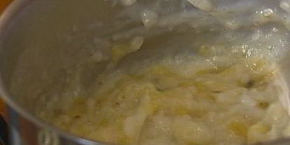 Шаг 3: рисовой каши с бананами и мускатным орехом