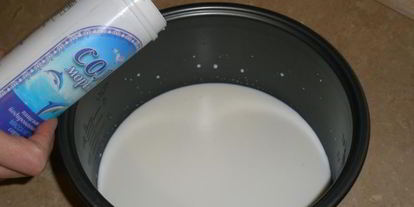 Шаг 5: рисовой каши с изюмом в мультиварке на молоке