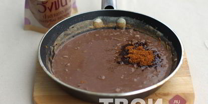 Шаг 3: рисовой каши с шоколадом