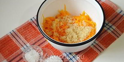 Шаг 4: рисовой каши с тыквой на воде