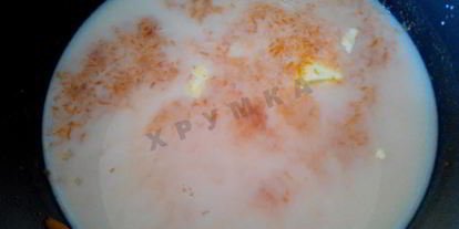 Шаг 6: рисовой каши с тыквой в мультиварке