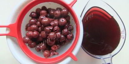 Шаг 5: рисовой каши с вишневым киселем