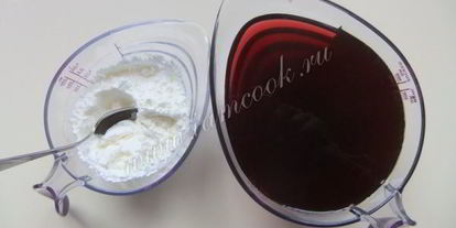 Шаг 6: рисовой каши с вишневым киселем