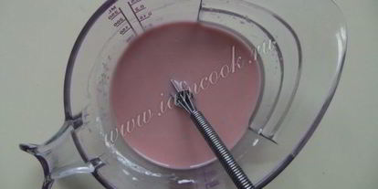 Шаг 7: рисовой каши с вишневым киселем