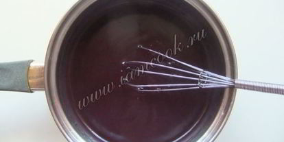 Шаг 8: рисовой каши с вишневым киселем