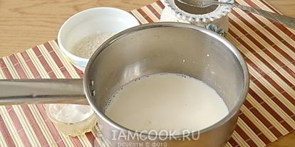 Шаг 1: рисовой каши с яблоками