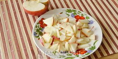 Шаг 2: рисовой каши с яблоками