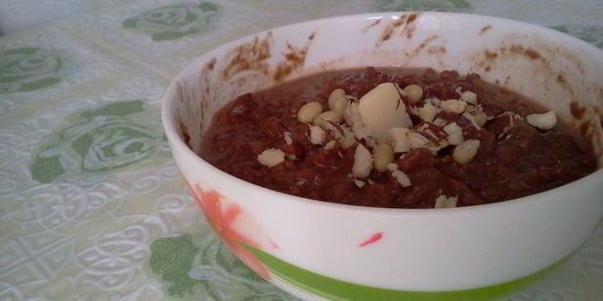 Рецепт шоколадной рисовой каши