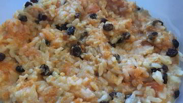 Рецепт Тыквенной каши с рисом в мультиварке