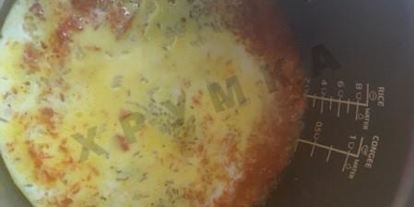 Шаг 3: тыквенной каши с рисом в мультиварке