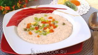 Рецепт Ячневой каши на молоке