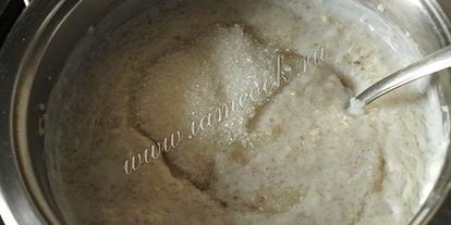 Шаг 4: ячневой каши на молоке