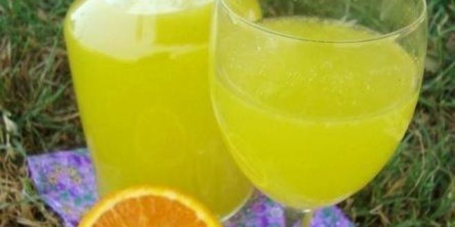 Рецепт апельсинового напитка оранж